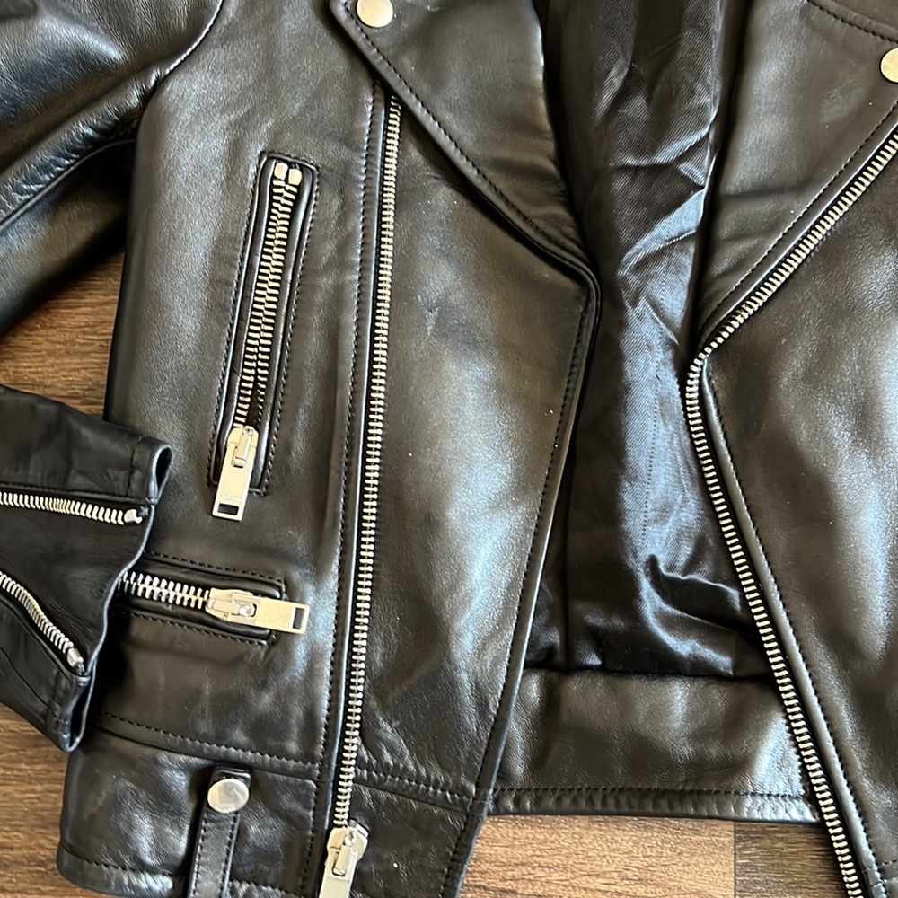 Saint Laurent Leather Jacket - Picture 7 of 16